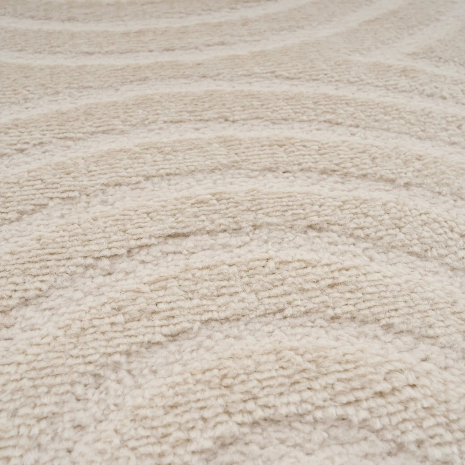 Soft Cream Boho Rug - Groove