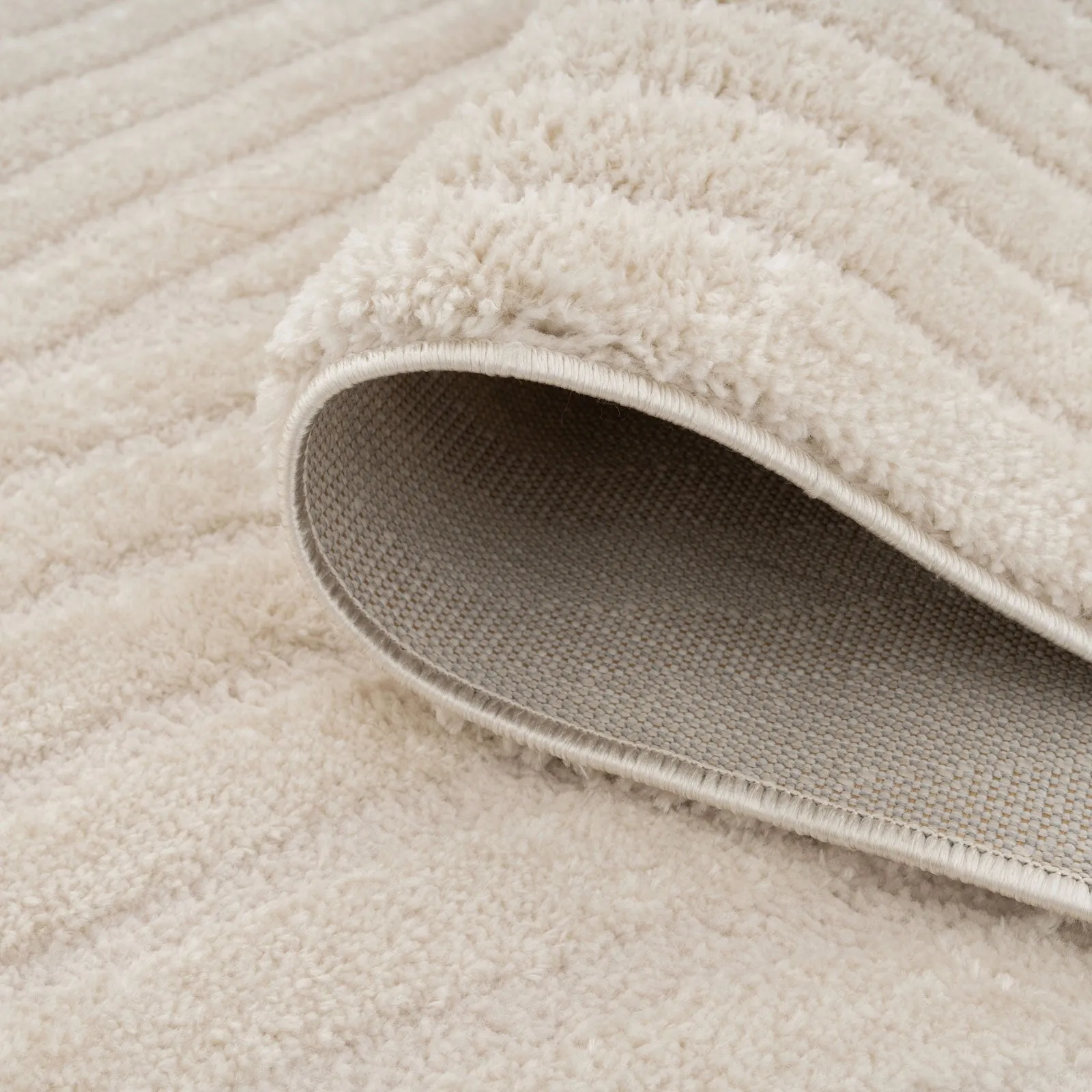 Soft Cream Boho Rug - Groove