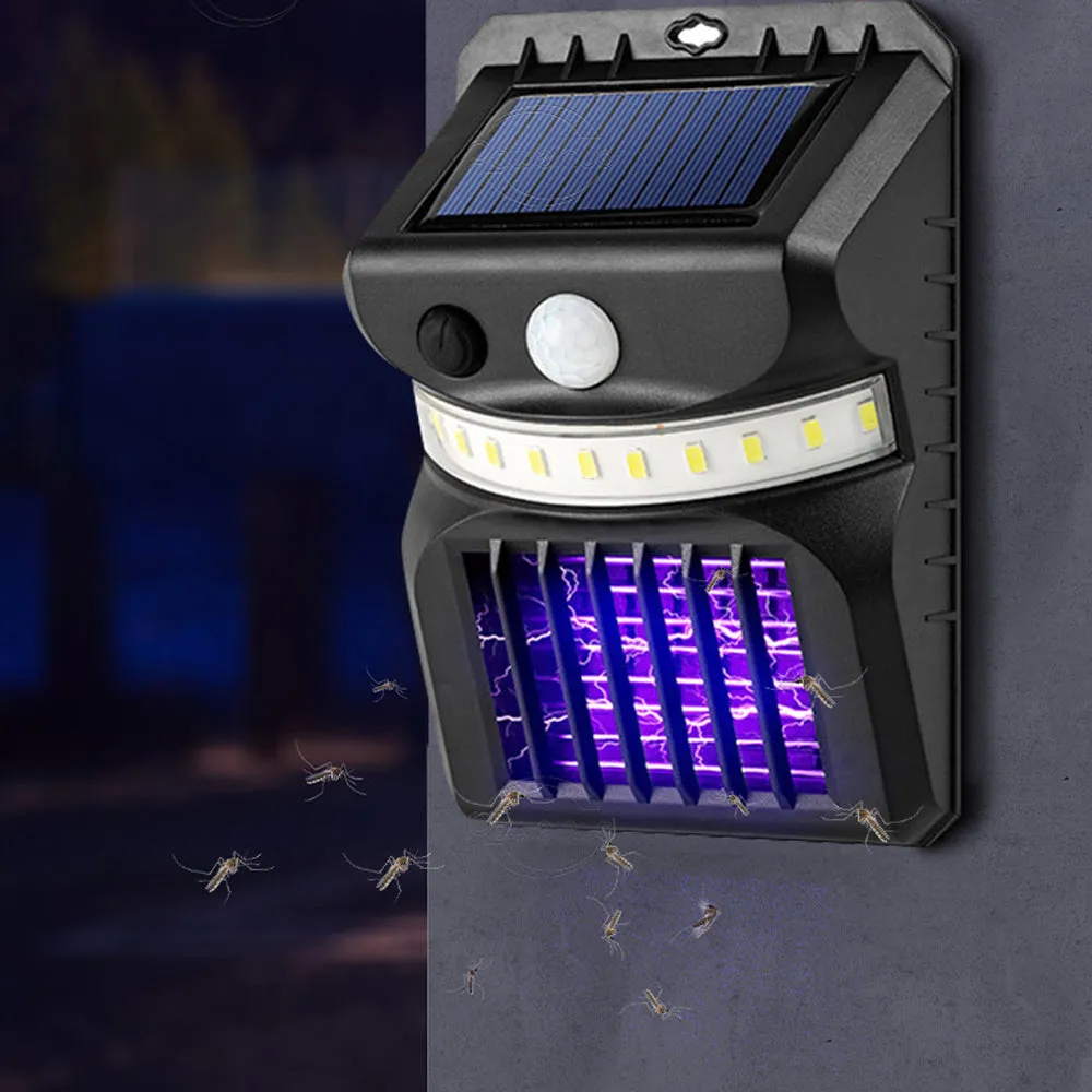 Solar Powered Outdoor Mosquito and Insect Killer Lamp