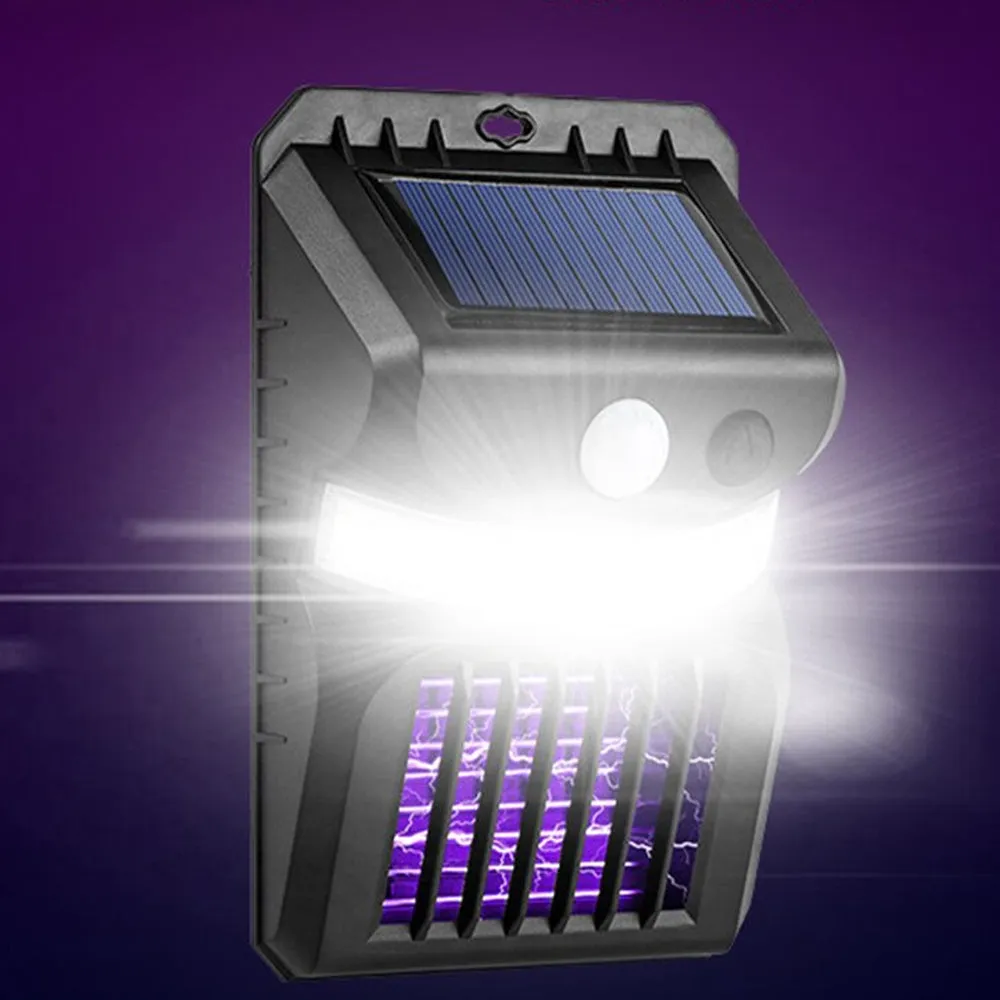 Solar Powered Outdoor Mosquito and Insect Killer Lamp