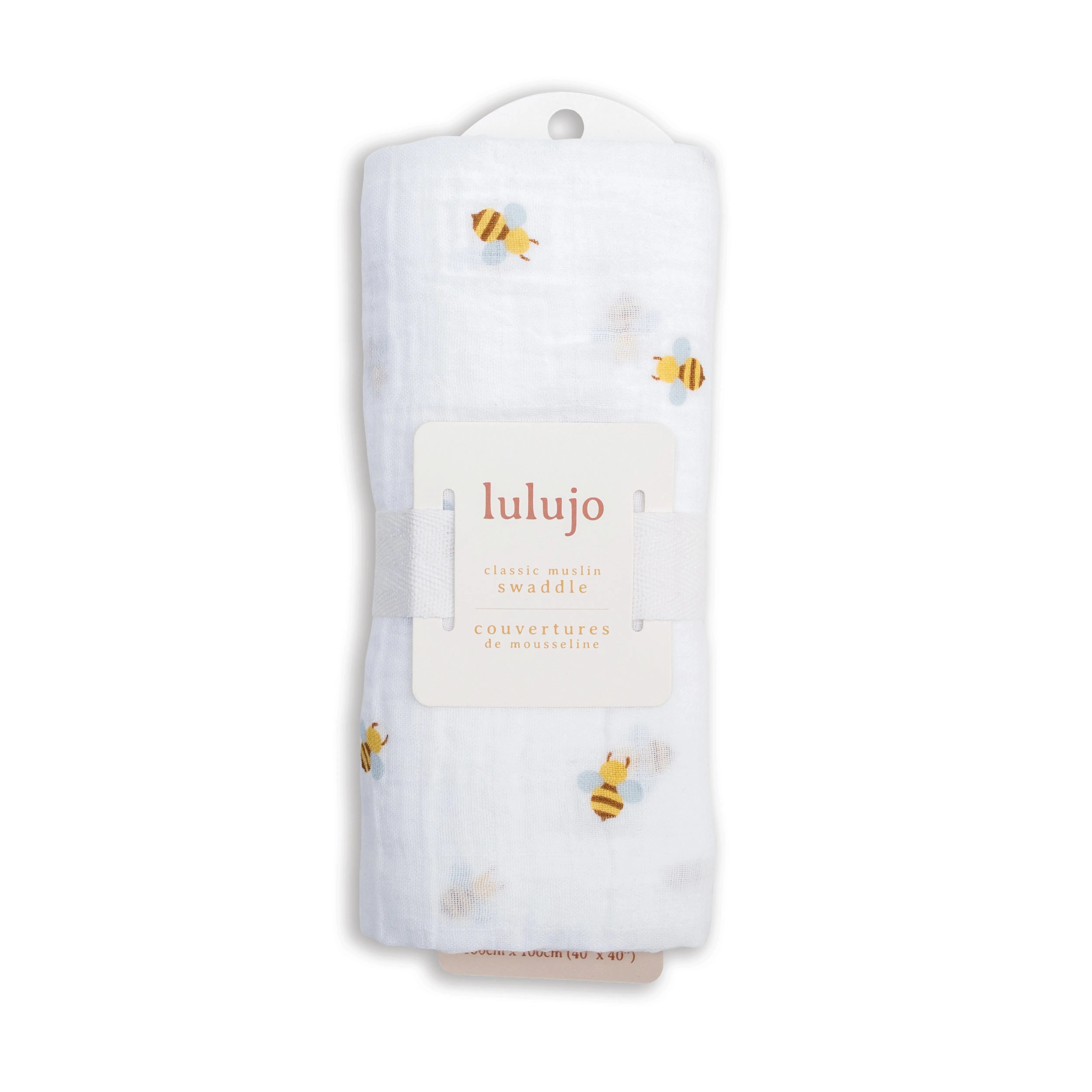 Swaddle Blanket Multipurpose Muslin - Bees