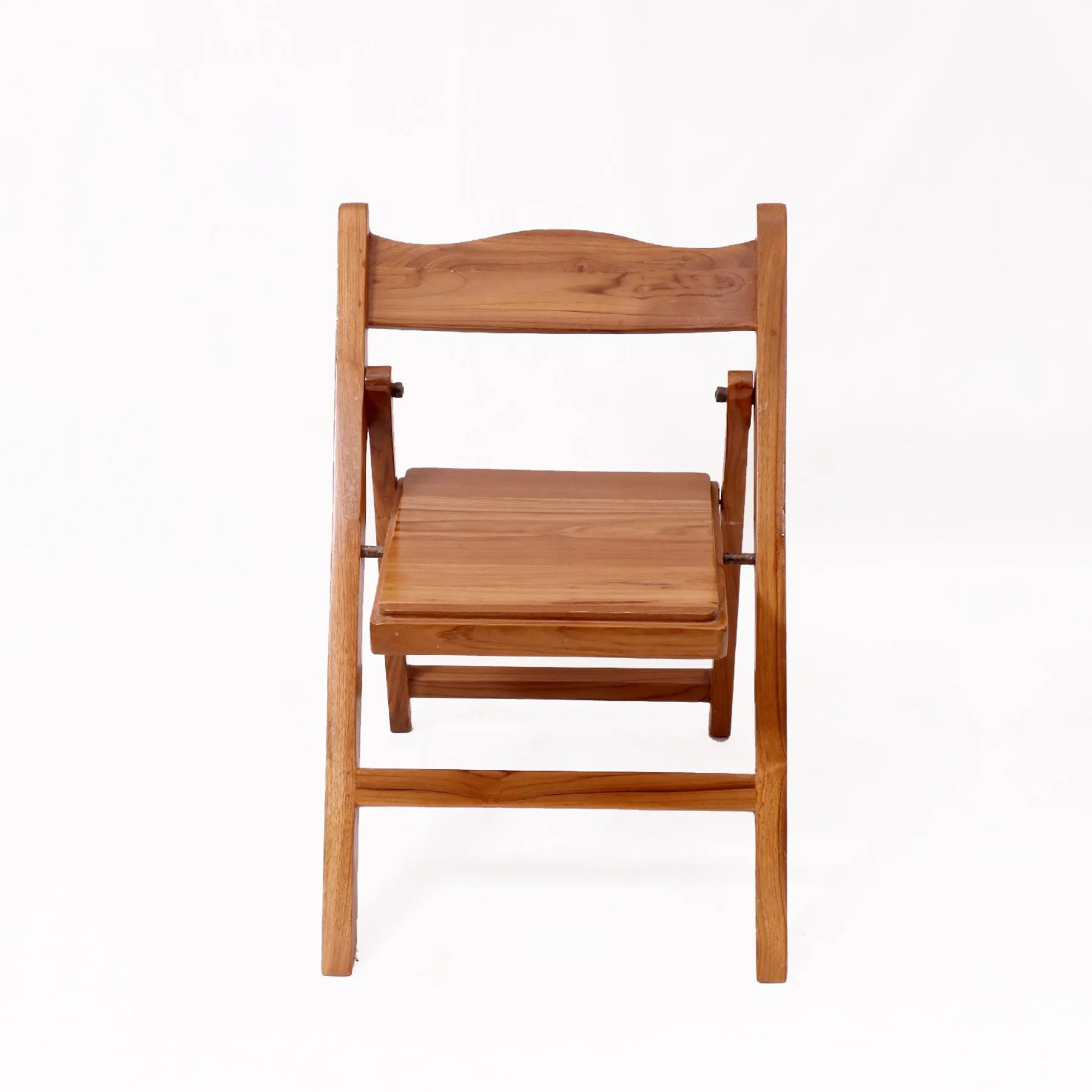 Teak Wood Foldable Kids Chair