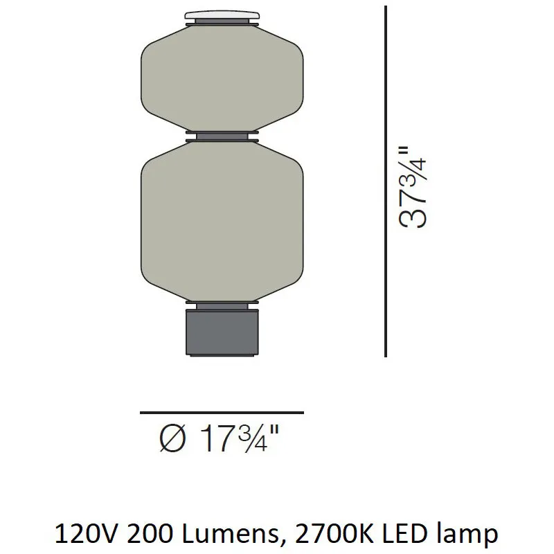 THE OTHERS Tebu Statue Portable Lamp