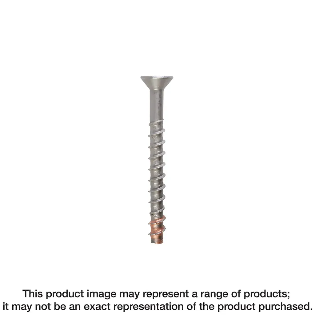 Titen HD® 3/8 in. x 2-1/2 in. Type 316 SS Countersunk Head Heavy-Duty Screw Anchor (25-Qty) (Pack of 5)