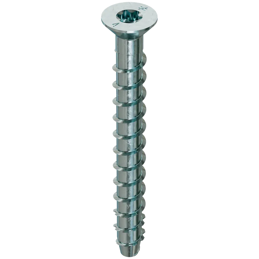 Titen HD® 3/8 in. x 4 in. Zinc-Plated Countersunk Head Heavy-Duty Screw Anchor (50-Qty)