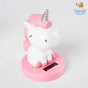 Unicorn Solar Powered Bobbleheads