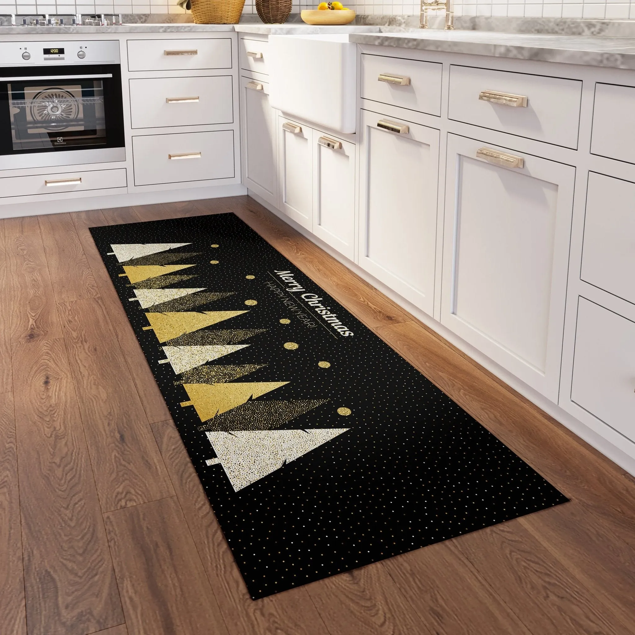 Wonderland WN11 Black Rug